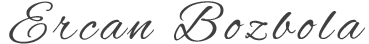 Ercan Bozbola imza